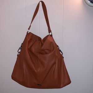 Jewel by Thirty-One Large Faux Pebbled Leather Bag